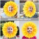 thumbnail image 2 of 2 tocados de girasol, tocado de girasol, aro para la cabeza de girasol para fiesta de baile, cosplay, 2 of 8