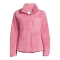 thumbnail image 5 of Time and Tru Women's and Women's Plus Full-Zip Faux Sherpa Jacket, 5 of 5