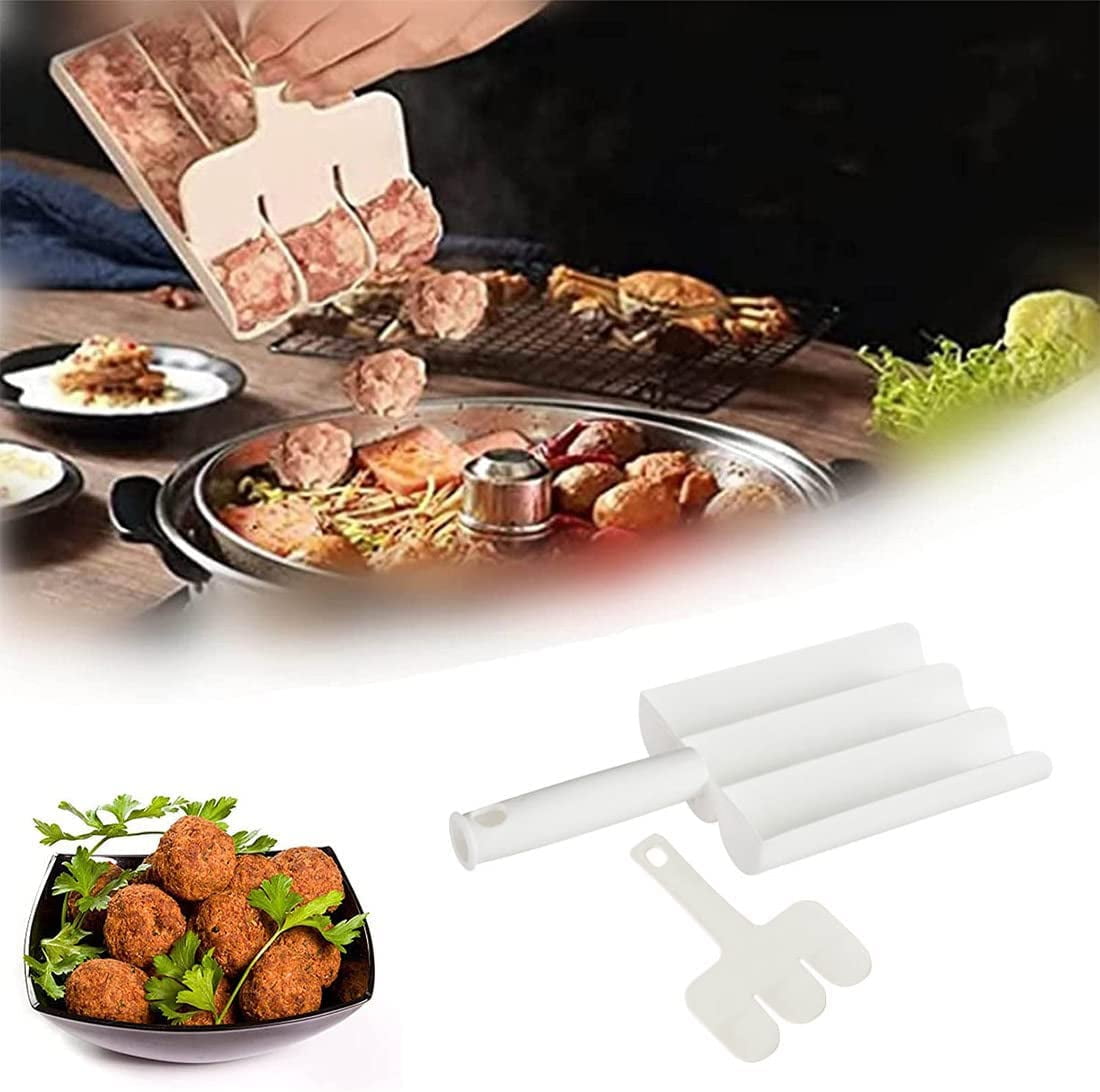 Creative Kitchen Triple Meatball Maker, Meat Ball Making Tool with