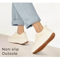 thumbnail image 5 of LUCKY STEP Fashion Chunky Braided Uppers Uppers Sneakers Platform Casual Shoes,Beige Knit,Womens, 5 of 10