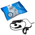 thumbnail image 2 of HQRP 2-Pin External Ear Loop HeadSet w/ PTT Microphone for Motorola RDV-5100, RDV-2020, RDU-2020, RDU-2080D, 2 of 8