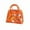 F, variant on Blueek Spooky Halloween Candy Bag with Pumpkin Design - Creative Trick-or-Treat Tote for Kids, Halloween Patterned Storage Bags Sweet Bags(5.12x4.72in,F)