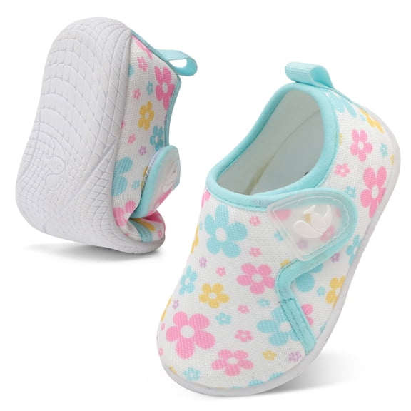 JOINFREE Toddler Boys Girls Barefoot Walking Sport Shoes Kids Casual Slip On School Shoes