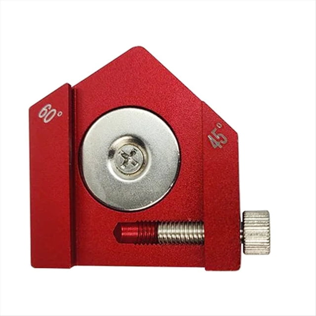 Bloque de Posicionamiento, Regla de Ángulo de Medición Ajustable, Herramientas de Marcado, Herramientas de Posicionamiento para Carpinteros, 50mmx30mmx38mm