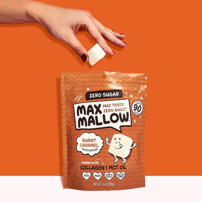 Know Brainer Max Mallow - Zero Sugar, Keto, Diabetic Friendly