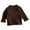 Brown, variant on KYAIGUO Unisex Baby Kids Thermal Turtleneck Base Layer Cotton Stretch Long Sleeve T Shirts for Toddler 3M-6Y