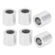 thumbnail image 3 of 100Pcs Crimping Loop Sleeve Aluminum Round Hole M6 Steel Wire Rope Industrial Supplies, 3 of 5