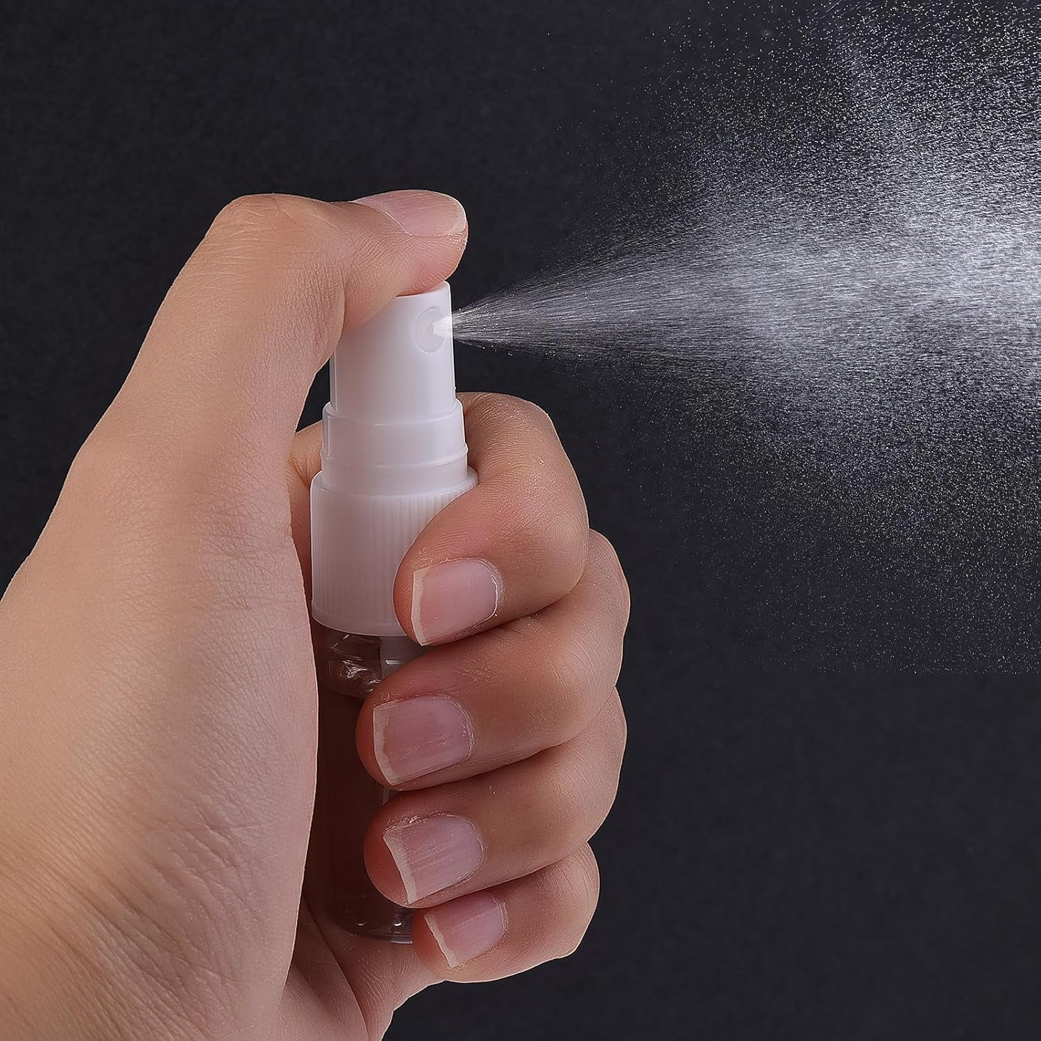 5Pcs Mini Travel Spray Bottles, 10ML Refillable Fine Mist Sprayers
