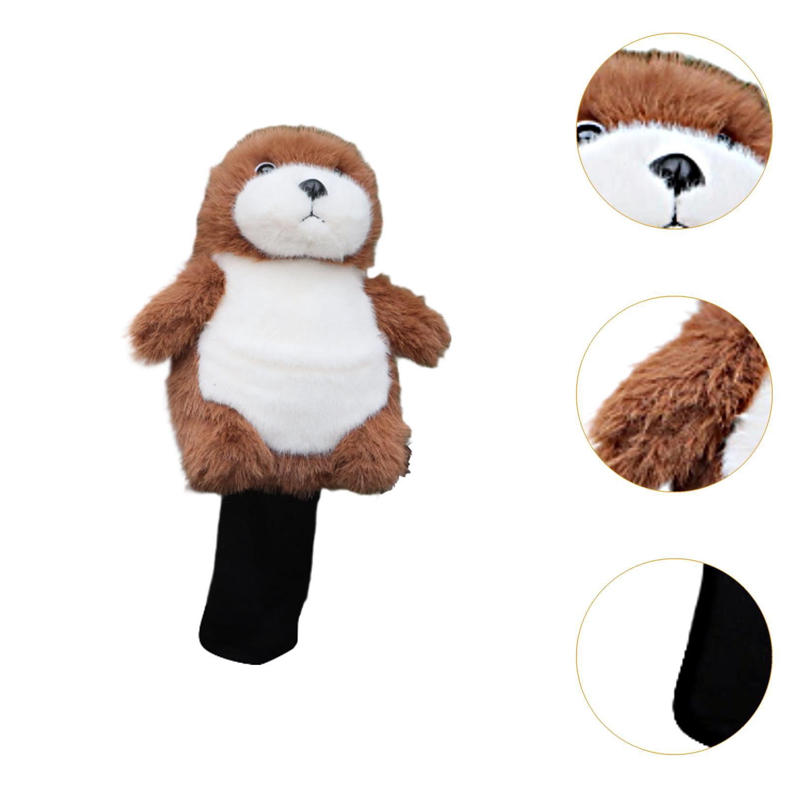 Baoblaze Stuffed Sea Sloth Doll Golf Club Cover for Wood Novelty Guard Golf Headcover Driver