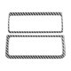 thumbnail image 1 of Pegatinas de fibra de carbono yuxing para pantalla Aire acondicionado trasero coche A6 C8 2019-2023, 1 of 5