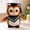 Green, variant on Owl Graduation Plush Toy, 9" Stuffed Animal Dr. Owl with Doctoral Cap and Tassel, PhD Graduation Gift for Her Him, Class of 2026 Commemorative Soft Owl Doll