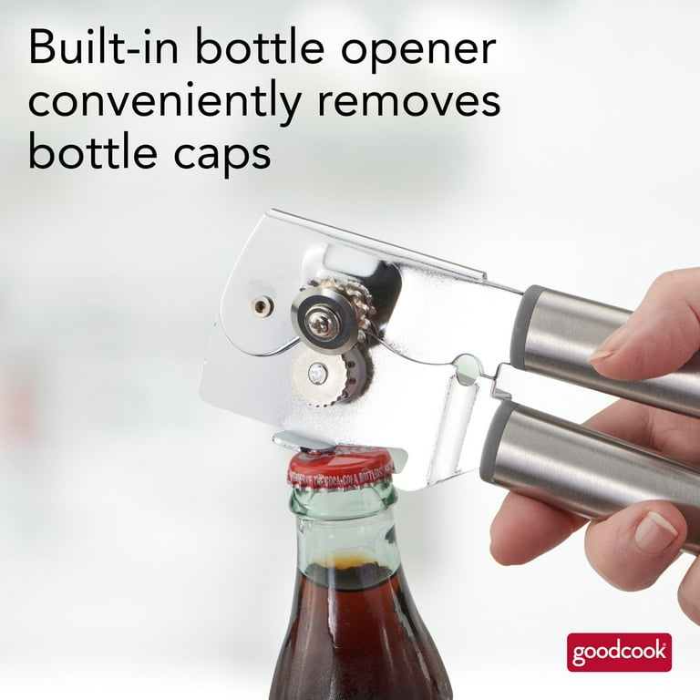 GoodCook Pro Deluxe Manual Can Opener with Sharp Cut & Smooth Turn