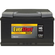 EverStart Maxx Lead Acid Automotive Battery, Group Size H6 / LN3 / 48 12 Volt, minimum 730 CCA 120 RC