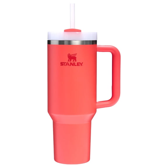 Stanley Quencher H2.0 FlowState™ 40oz Hot Coral Tumbler 10-10824-430