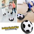 thumbnail image 2 of Allaugh LED Rechargeable Hover Soccer Ball, Indoor Floating Soccer Ball with 2 Goals, Soccer Toys Gift for kids Ages 5-12, Red, 2 of 7