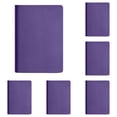 thumbnail image 2 of Thickened Softcover Sewn Notebook, Oimcto A7 Multi-Color Portable Journal for Daily Note Taking, 100 Pages, High-Quality Inner Paper Resists Ink Bleeding, Smooth Writing, Violet, 5 Pcs, 2 of 5