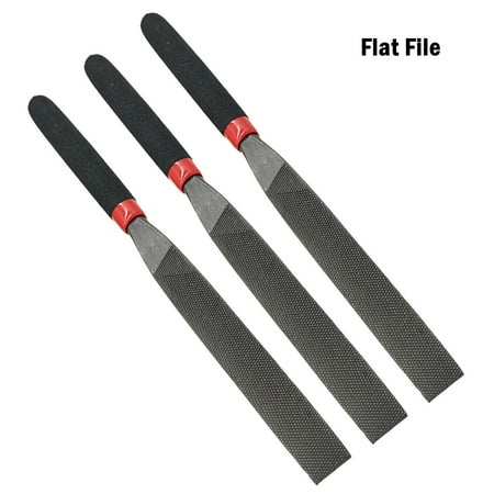 

BAMILL Small Steel Files Needle File Flat File For Stone Glass Metal Carving Craft