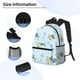 thumbnail image 3 of Balery Cartoon Turtle Mochila para Mujeres y Hombres, Mochila Ligera Casual para Viajes, Mochila Clásica Básica para la Universidad, 3 of 6
