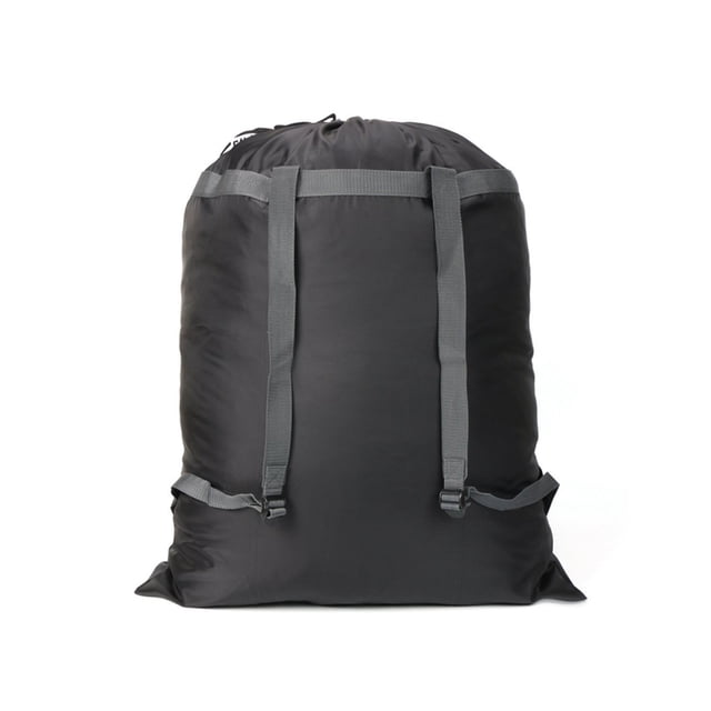 Backpack Laundry Bag With Shoulder Straps,Large Laundry Bag Backpack Extrawith Drawstring Closure For College, Travel, Laundromat, Apartment