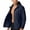 Dark Blue, variant on Mens Sun Hoodie UPF 50+ Lightweight Packable Water Resistant Windbreaker Nylon Spandex with Zippered Pockets for Hiking Fishing Travel Black,Size XL