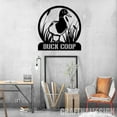 thumbnail image 3 of Craftnamesign Custom Duck Coop Metal Wall Art With LED Light, Personalized Farmer Name Sign, 3 of 5