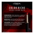 thumbnail image 2 of Labial L'Oréal riche intense volume matte 188 rose activist 1.8 g, 2 of 4