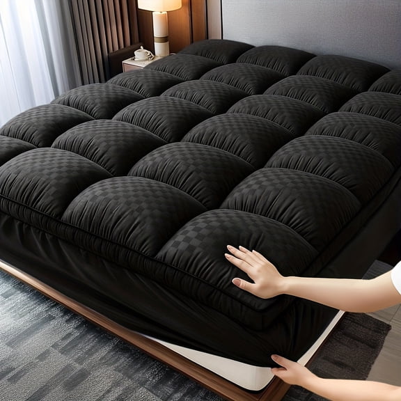 Ultra Soft Mattress Protector Thicken Stretchable Up To 8-21 Inches Deep Pockets, Quilting And Laminating Fine And Dense Stitches Sturdy And Durable, Machine-Washable, Cool Style, Full Range Of Sizes