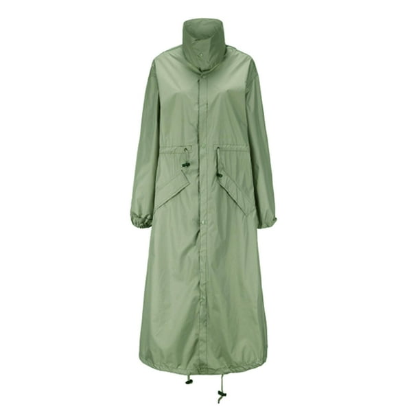 Impermeable con capucha para mujer Zulema de poliéster superimpermeable Talla L y XL