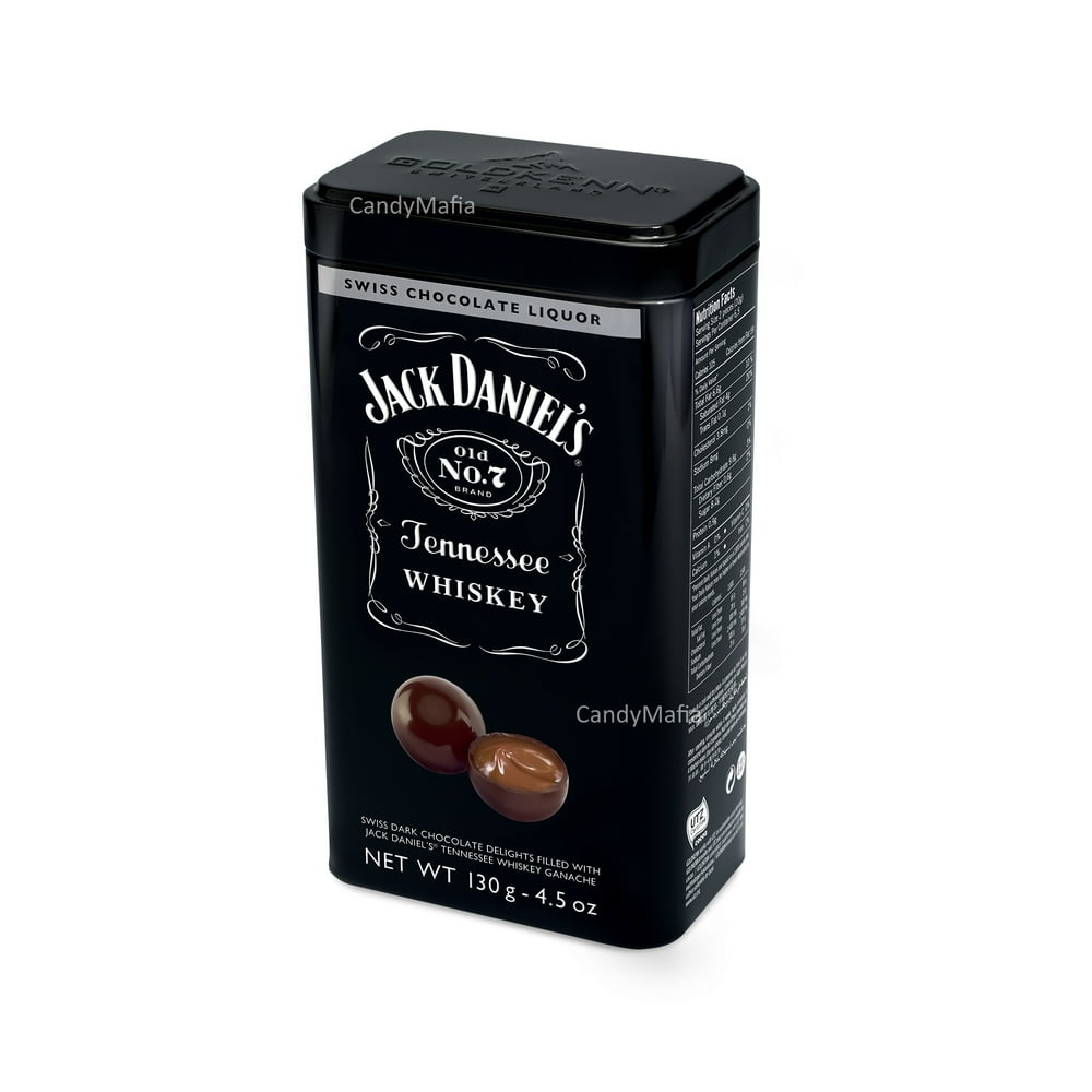 Jack Daniels Chocolate Liquor Truffles with Collectible Tin