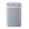 thumbnail image 4 of Contenedor de basura eléctrico sellado con tapa 3 modos impermeable basura automática Gris 15L Sunnimix Cesto de basura, 4 of 8