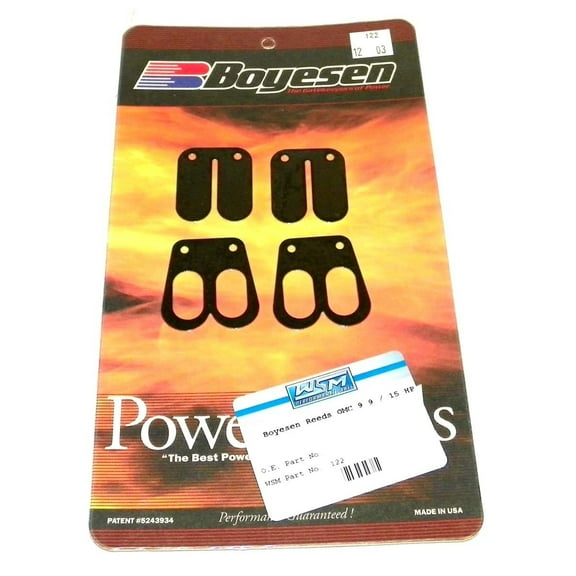 Boyesen Johnson / Evinrude 9.9 / 15 HP Crossflow Reeds '74-'07 - 122