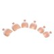 thumbnail image 3 of Puntas de uñas postizas para pies, pegatinas de uñas de cobertura total de estilo francés, decoración artesanal, HY-TN-4078, 3 of 8