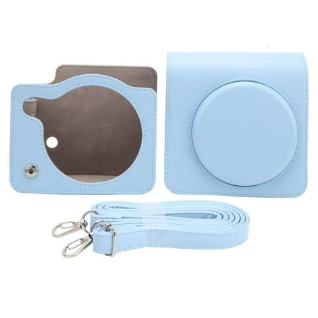 Stylish Pu Leather Case For Fujifilm Instax Square Sq1 Camera Compact Case Bag With Magnetic Buckle And Adjustable Shoulder Strap Photo Pocket Included