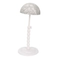 thumbnail image 1 of Soporte para Cabeza de Peluca, Expositor de Sombreros, Antideslizante, Resistente, Altura Ajustable, para Peinado, Bricolaje Y Formación en Peluquería Gris, 1 of 8