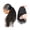 10inches, variant on Afro Puff Ponytail Extensions Human Hair for Black Women Kinky Curly Remy Hair Drawstring Ponytail Natural Hairpieces