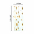 thumbnail image 2 of Sunflower Printing Sheer Curtain Set for Balcony and Living Room − Light Permeable Floral Window Screen Suitable for Kitchen Bedroom Home 2-Pack, 2 of 7
