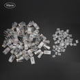 thumbnail image 3 of 50 Pcs Connecteur Ethernet RJ45 Connecteur Réseau Non Blindé Connecteur 8P8C Prise Modulaire Tête en Cristal, 3 of 14