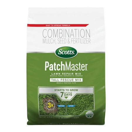 Scotts PatchMaster Lawn Repair Mix Tall Fescue Mix, 4.75 lbs.