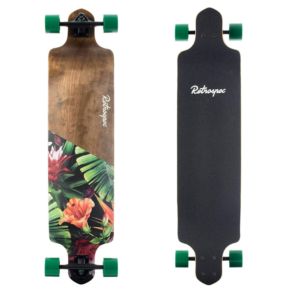 Retrospec Tidal 41inch DropDown Longboard Skateboard Complete 41Inch