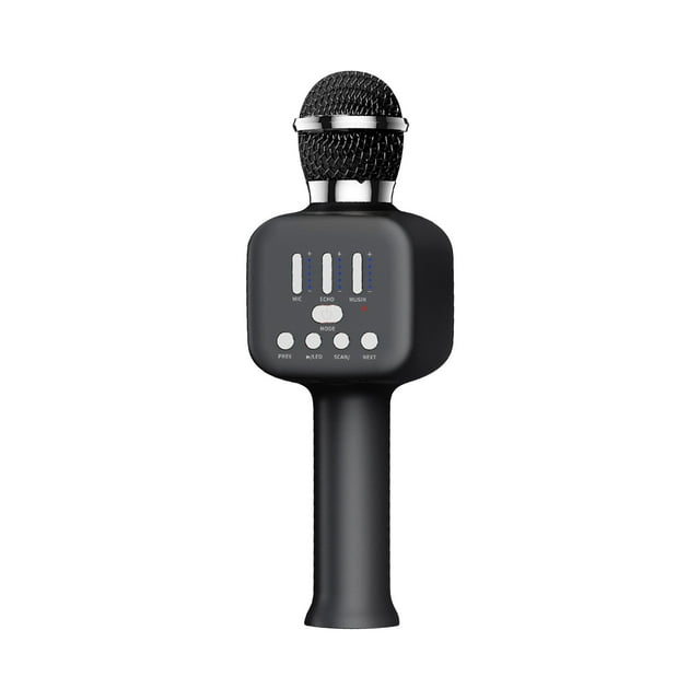 Karaoke Speakers Bluetooth with Microphone Capacitance Wireless Microphone Bluetooth Speaker All-In- Machine Karaoke Video and Audio Equipment with Rgb Effect Can Be Connected In-S Series