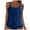 A-Dark Blue, variant on Tankini Swimsuit Tops for Women Modest Plus Size Bathing Suit Tops for Women Swimsuit Top Loose Fit Swim Tops Grey,5XL