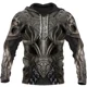 thumbnail image 3 of Sudadera con capucha de los Caballeros Templarios para hombre, sudadera de gran tamaño con estampado 3D, nueva moda 2024, chaqueta holgada, jersey, ropa de calle informal con capucha, 3 of 5