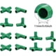thumbnail image 2 of Junta de 11 mm 4 tipos de soporte estable Conector de construcción de marco de invernadero de servicio pesado Adecuado para enrejado de uva Protector solar Cobertizo de jardín verde 20 piezas JAMW Sencillez, 2 of 5
