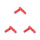 thumbnail image 1 of Naiovety 1 par de pastillas de freno, tope de rueda, accesorios de ciclismo, piezas de bicicletas para reemplazar rojo Type1 NO1, 1 of 6
