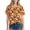 Orange#cute tops for women, variant on Plus Size Game Day Graphic Tees for Women Soft Stretch Football Tunic Tops Fancy Bow Baseball Print Short Sleeve T-Shirts Summer 2026 Fashion Red XXL