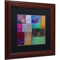 thumbnail image 2 of Trademark Fine Art "Afrikan Batik I" Canvas Art by Color Bakery Black Matte, Wood Frame, 2 of 4