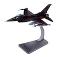 thumbnail image 2 of figatia 1/100 Alloy F16D Plane Model Airplane Model Fighter Aircraft for Bar Bedroom, 2 of 9