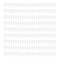 thumbnail image 1 of 50 Pcs Anneau de Classeur en Métal Blanc pour Pages de Rapport Calendrier Fournitures Universitaires, 1 of 8