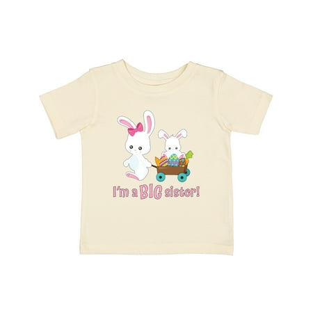 

Inktastic I m a Big Sister! Gift Baby Girl T-Shirt