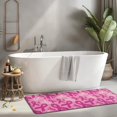 thumbnail image 2 of Pink Breast Cancer Kitchen Rug Mat,Kitchen Runner Rugs Non Skid Washable,Decorative Kitchen Floor Mats for Kitchen,Sink,Laundry,17"x47.2", 2 of 7